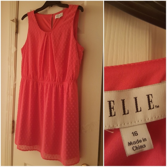 Elle Dresses & Skirts - Elle size 16 pink dress DO NOT PURCHASE ALONE